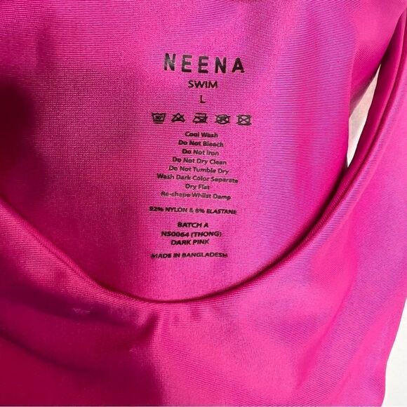 NEENA swim two piece bikini set one shoulder to and bikini set - Picture 4 of 5